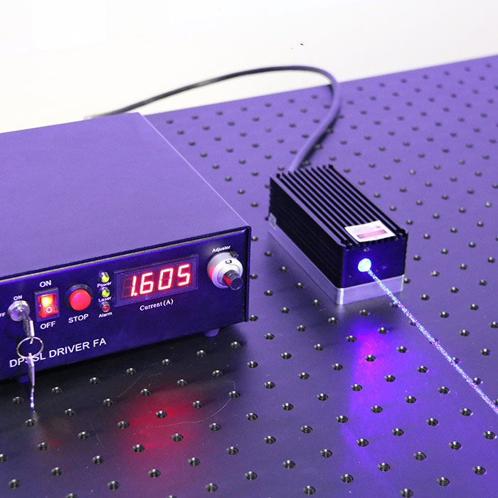 442nm 4W Blue laser sources for scientific applications